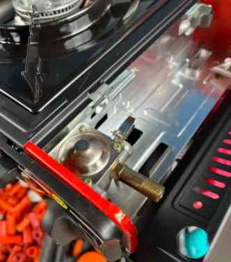 Портативная газовая плита MasterTool 44-5102 с адаптером Винница