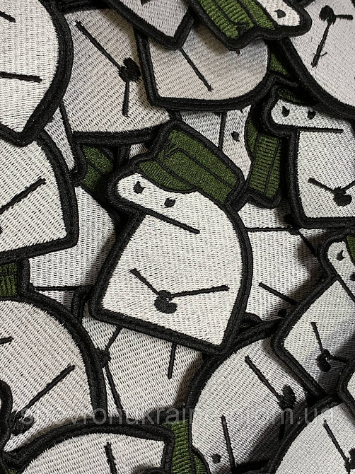 Шеврон Флорк солдат ЗСУ (Форма контурна. На липучці) Розмір 8x6.5см Київ - фото 2