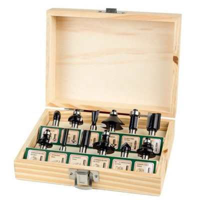 Набор фрез Tolsen фрез по дереву 12 шт (75680) Винница - изображение 1