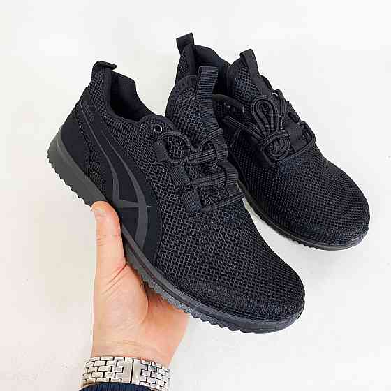 Кросівки літні сітка чорні 3928 41р KL-34 Львів