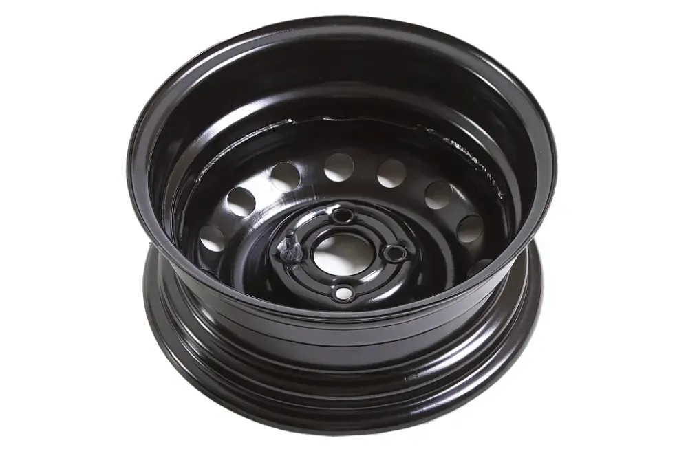 Диск колесный Lanos 1.6 ДК черный в уп. (со штуцером) Винница - изображение 2