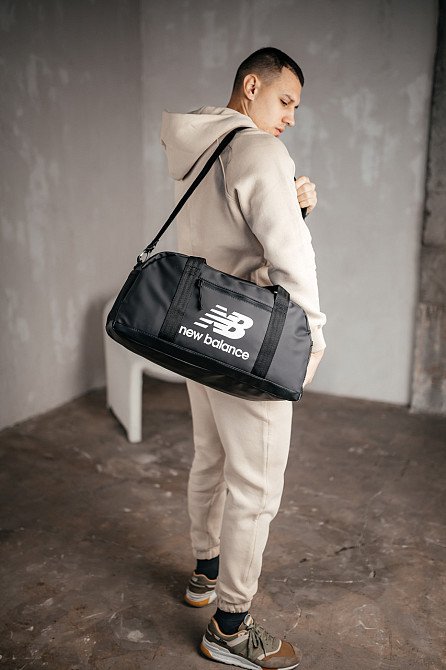 Спортивная мужская сумка New Balance, Классическая вместительная сумка для тренировок Нью БелансMasterSem Киев - изображение 4