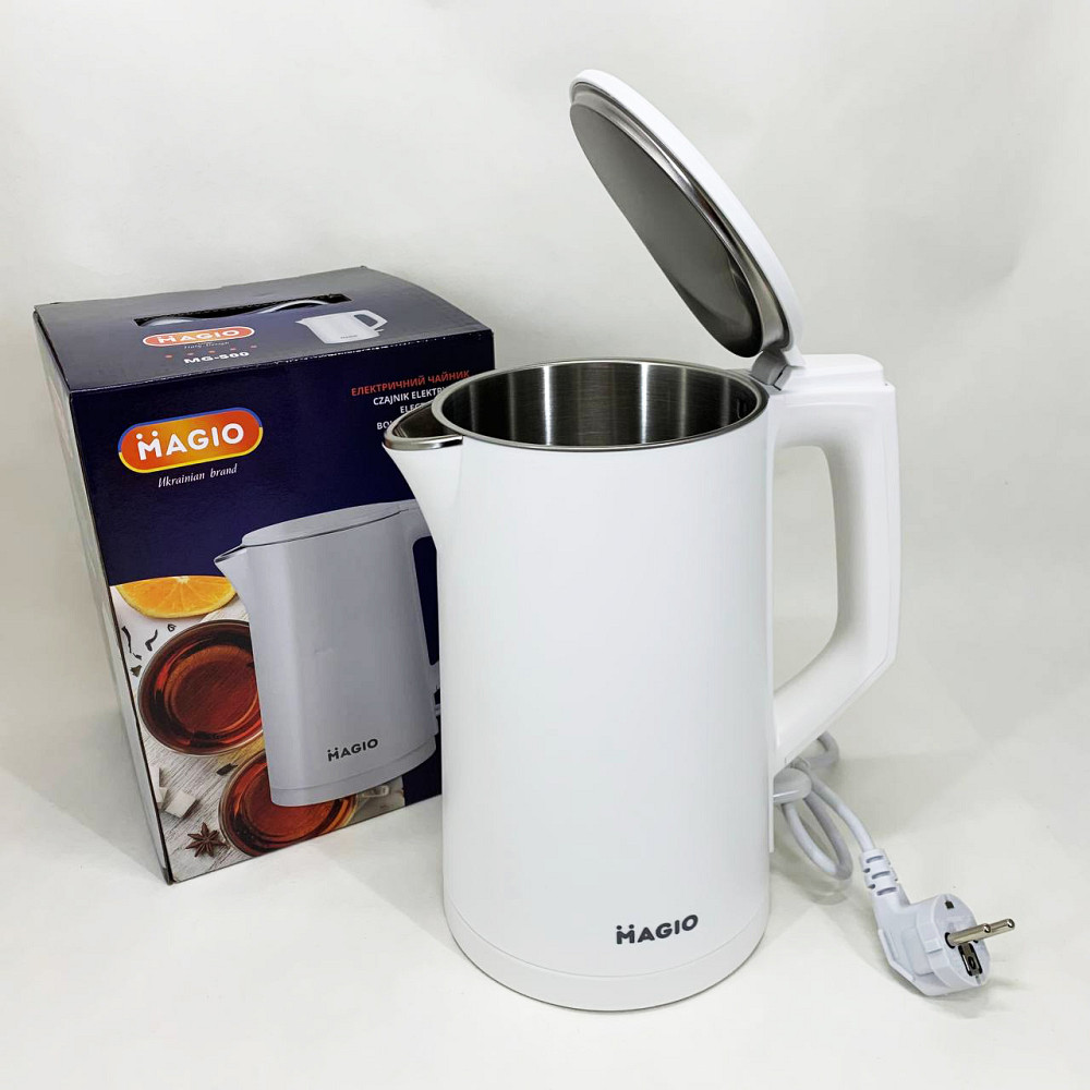 Електрочайник на кухню, Компактний електричний чайник для дому, Бездротовий електричний чайник TA-35 Львів - фото 5