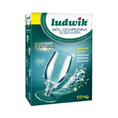 Сіль для посудомийних машин 1,5кг Ludwik Житомир - изображение 1
