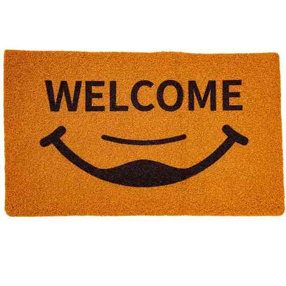 Килимок привратний WELCOME прямокутний 70*40 см коричневий HP-47-9 Київ