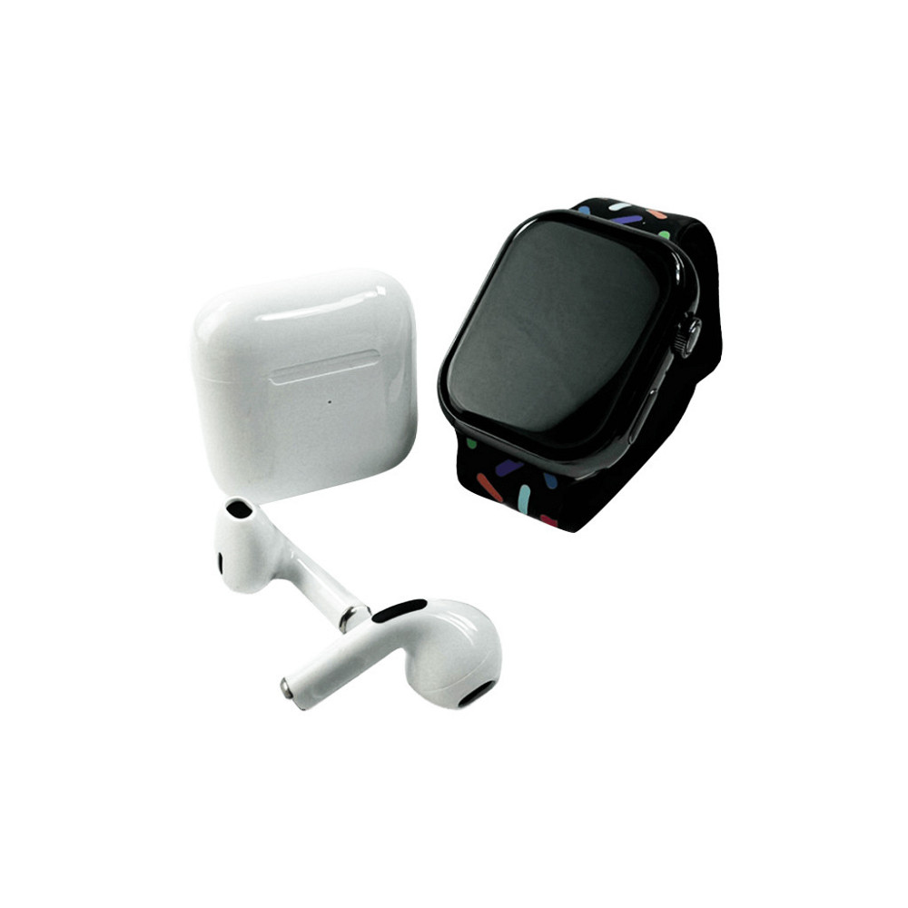 Смарт-годинник Fendior S9 Pro с наушниками, черный Киев - изображение 2