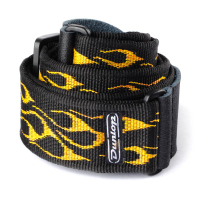 Ремень для гитары Jim Dunlop Classic Strap Flambe Orange / Yellow (D38-11OY) Винница - изображение 1