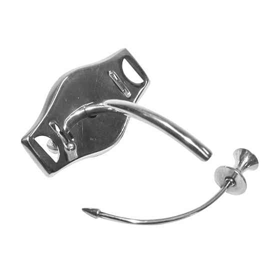 Трубка трахейная Chevalier - Jackson, длина внешней трубки = 45 мм, диаметр = 4 мм, J-26-150 Днепр