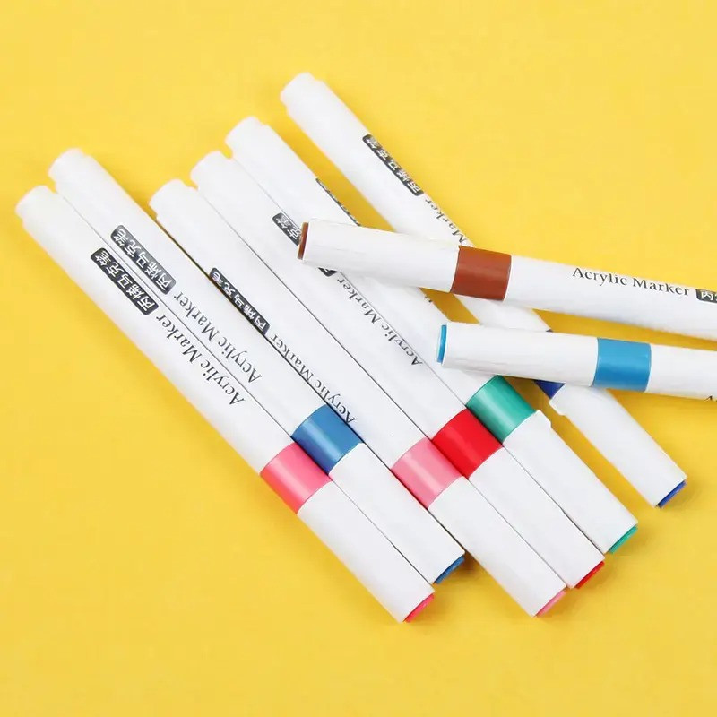 Набор маркеров 48 цветов для рисования и творчества акриловые маркеры для художественного творчества для раскрасок Каменец-Подольский - изображение 3