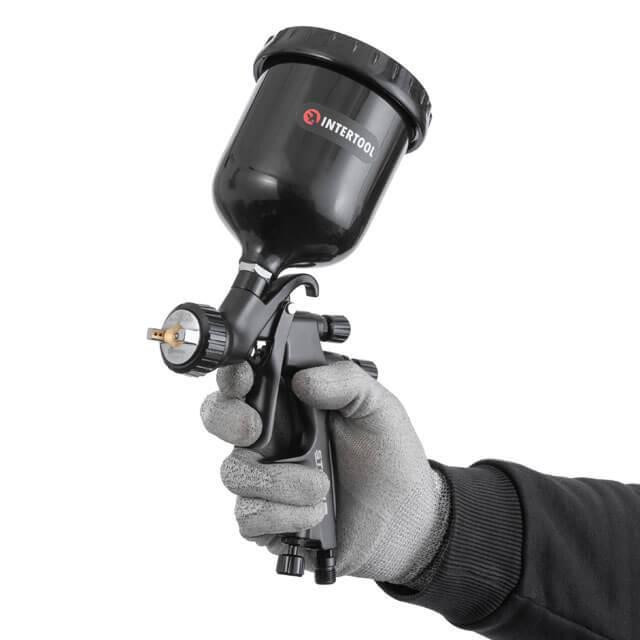 Фарборозпилювач INTERTOOL PT-0168 з в/б 1,8мм600млLVLP BLACK Коломыя - изображение 6