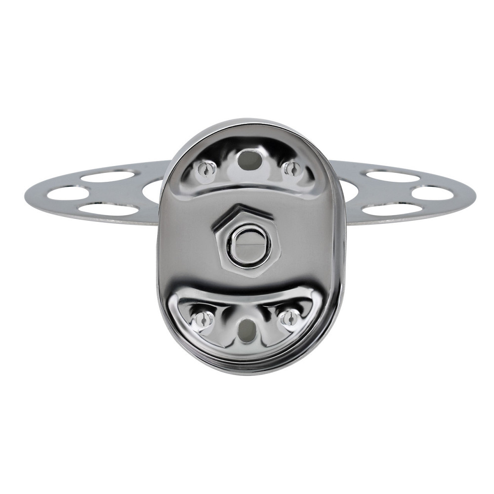 Склянка подвійна з тримачем для зубних щіток Kroner KRM Elbe - ACG2906-1 Київ - фото 4