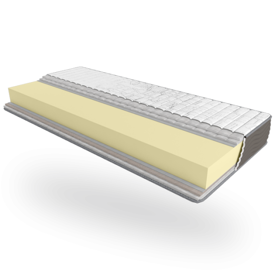 Ортопедический матрас Slim Roll/Слим Ролл беспружинный (монолитный блок) ТМ ЕММ 160х190 Харьков