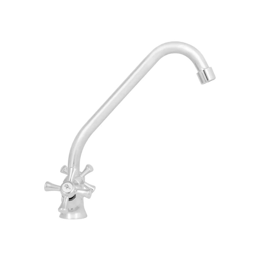 Смеситель для кухни Lidz Lamb 271F двухвентильный LDLAM271FCRM21889 Chrome Киев - изображение 7