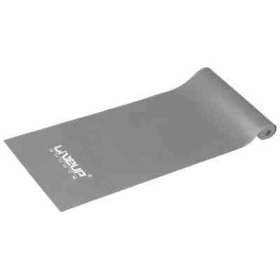 Эспандер LiveUp Aerobic Band X-Heavy стрічка сірий 120х15см (16кг) LS3204-XH (6951376105445) Винница