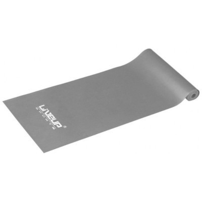 Эспандер LiveUp Aerobic Band X-Heavy стрічка сірий 120х15см (16кг) LS3204-XH (6951376105445) Винница - изображение 1