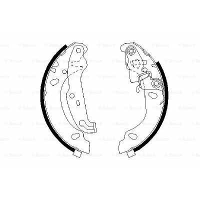 Тормозные колодки Bosch 0 986 487 624 Винница - изображение 1