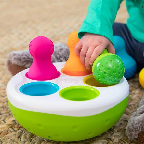 Сортер-балансир Fat Brain Toys Spinny Pins Неваляшки (F248ML) Харьков - изображение 12