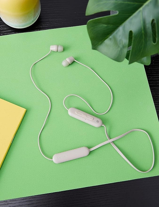 Bluetooth-гарнітура Sony WI-C100 Beige (WIC100C.CE7) ( Бежевий ) Харків - фото 4