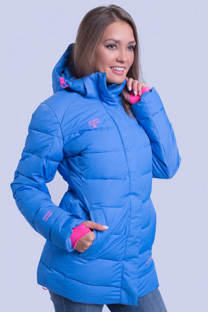 Зимова жіноча подовжена куртка "SNOW" Київ - фото 5