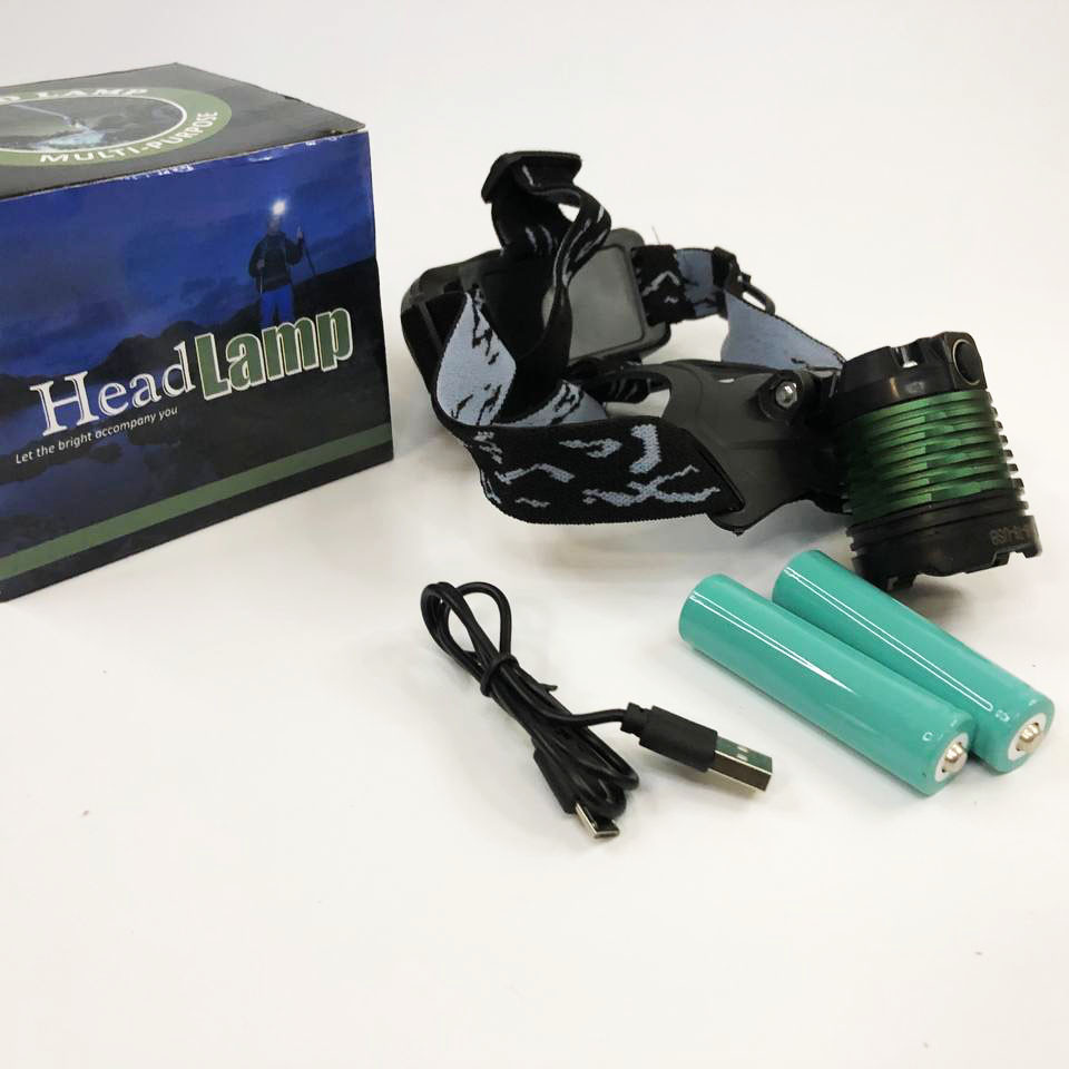 Головной фонарик, Фонарик на лоб, Надежный налобный фонарь Легкий на голову QW-67 Львов - изображение 14