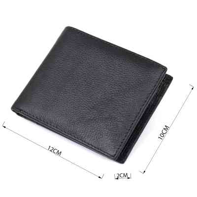 Гаманець Vintage Шкіряний Чорний (20475) Вінниця