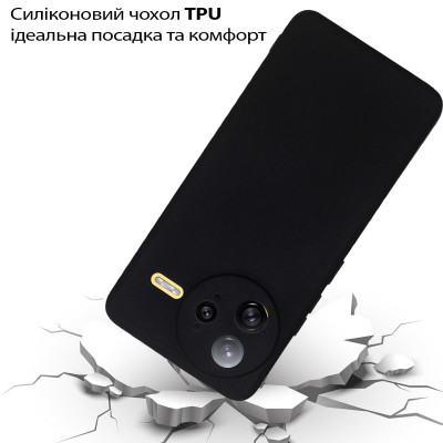 Чохол до мобільного телефона BeCover Silicone Poco F7 Ultra Black (713792) Вінниця - фото 3