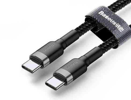 Кабель BASEUS CATKLF-HG1 Cafule Flash Charging Cable Type-c 3A 2M черный/серый Киев
