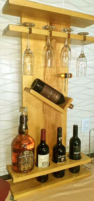 Настільна винна полиця "Телоджія" каррі Миколаїв - фото 1