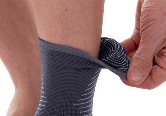 Бандаж на гомілкостоп EasyFit фіксатор еластичний розмір L-XL Коломия