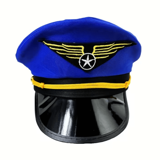 Фуражка Пілота, Льотчика, штурмана, командира борту СИНЯ регул. р-р 52-58 Київ