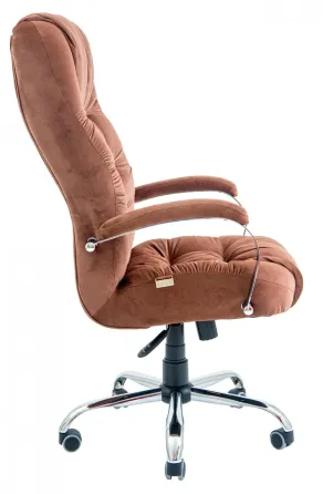 Офісне Крісло Керівника Richman Richard Leonis 42 Хром M3 MultiBlock Коричневий Київ