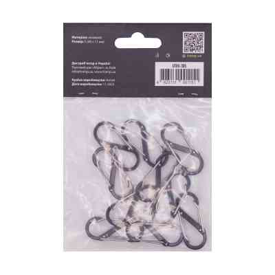 Карабін туристичний Tramp Набір 10 шт S-типу малий (UTRA-305) Вінниця