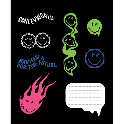 Тетрадь Yes Smiley World Anime А5 60 листов линия (767657) Винница - изображение 6