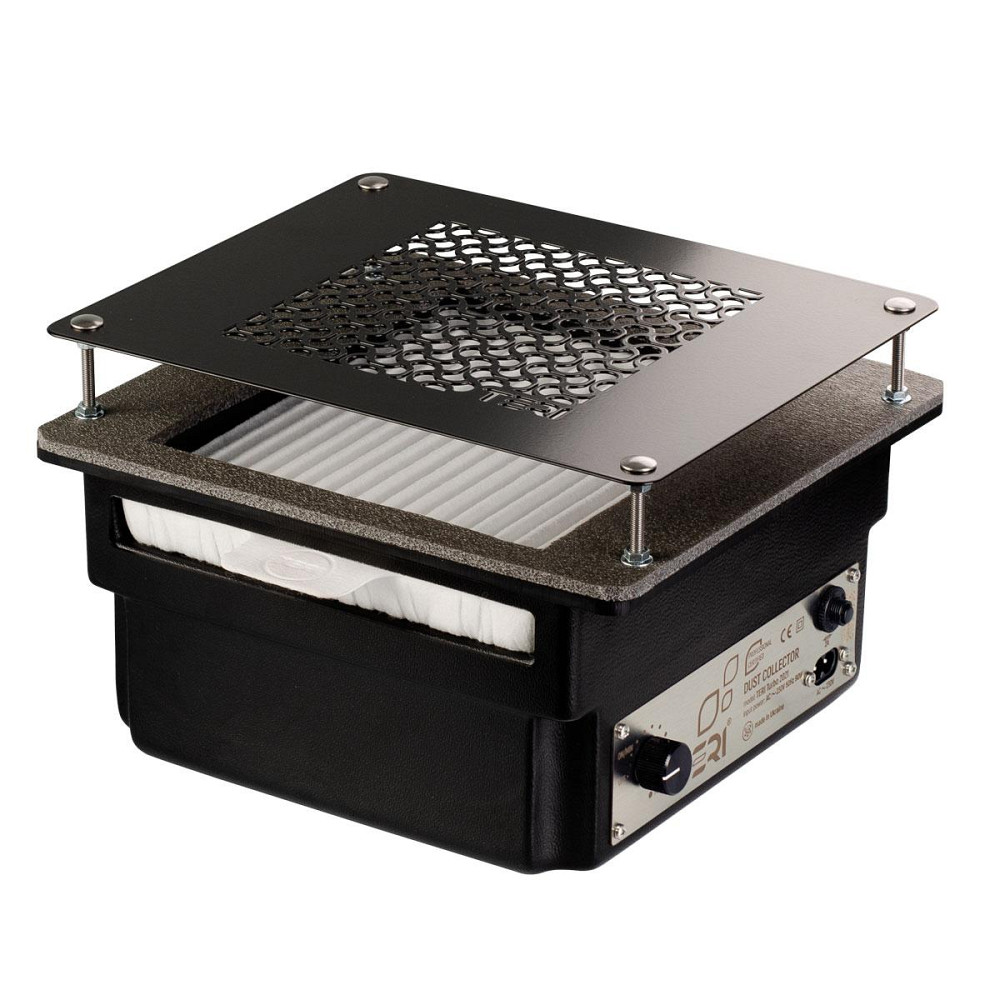 Вбудовувана манікюрна витяжка Teri Turbo  чорна (решітка чорна) Київ - фото 1