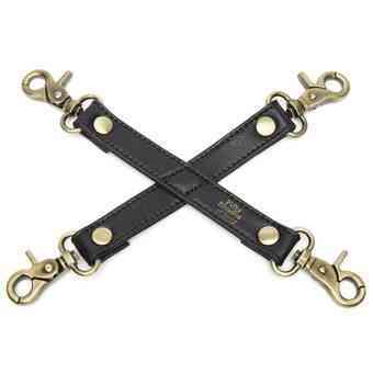 Крестообразный фиксатор Fifty Shades of Grey Bound to You Faux Leather Hogtie Sex Aura Киев