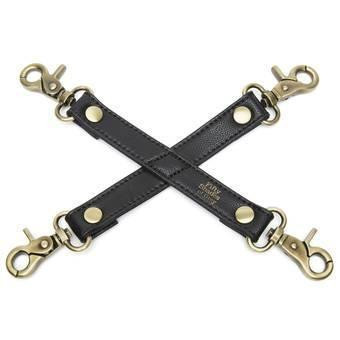 Крестообразный фиксатор Fifty Shades of Grey Bound to You Faux Leather Hogtie Sex Aura Киев - изображение 1