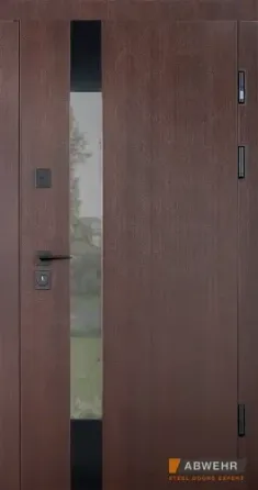 Входная дверь с терморазрывом Abwehr Termix Tower 527 Металл Lampre Венге+Vinorit Сосна Прованс 960*2050 мм Киев