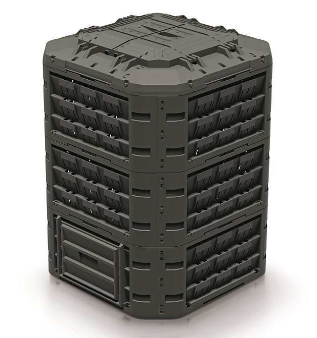 Компостер Prosperplast Compogreen Vario, черный, 950 л Киев - изображение 1