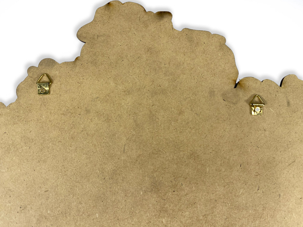 Мапа України з натурального дерева на стіну 33х23 см, карта України на подарунок Кам'янець-Подільський - фото 3