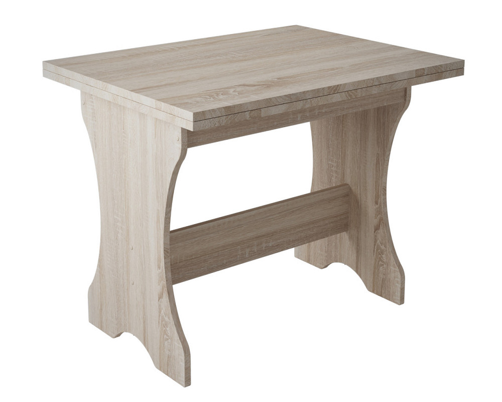 Стол раскладной 59х89 см для кухонного уголка / Дуб Самоа Львов - изображение 4