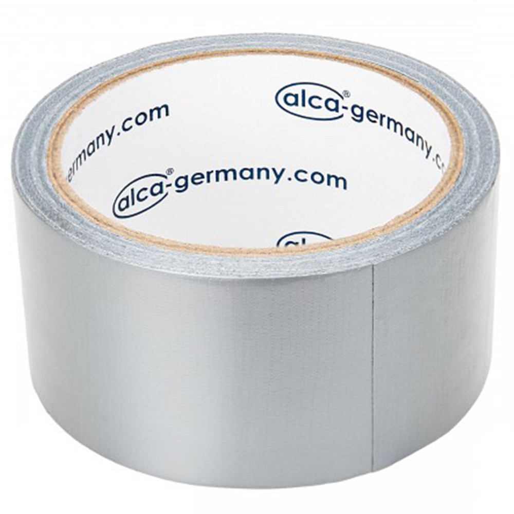 Ізоляційна стрічка (ізолента) "PowerTape" 50мм х 10м 0,2мм срібляста Alca, 554100 Київ - фото 1