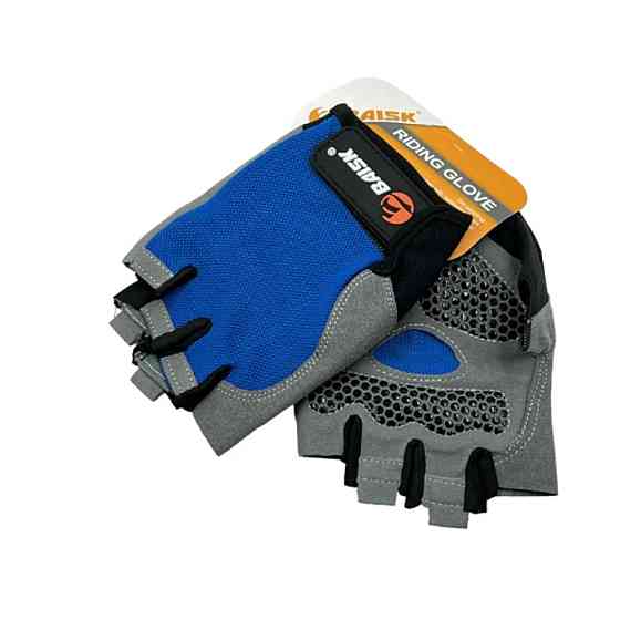 Велосипедные перчатки BAISK BSK-606 blue Бровары