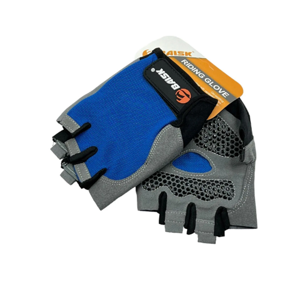 Велосипедные перчатки BAISK BSK-606 blue Бровары - изображение 1