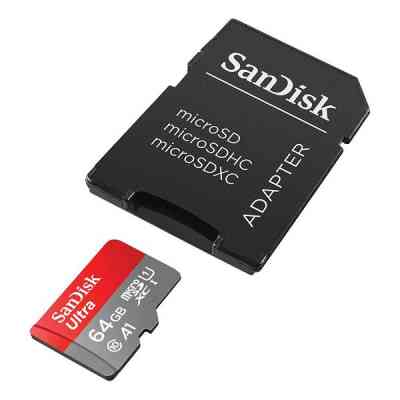 Карта памяти SanDisk 64GB microSD class 10 UHS-I Ultra (SDSQUAB-064G-GN6MA) Винница