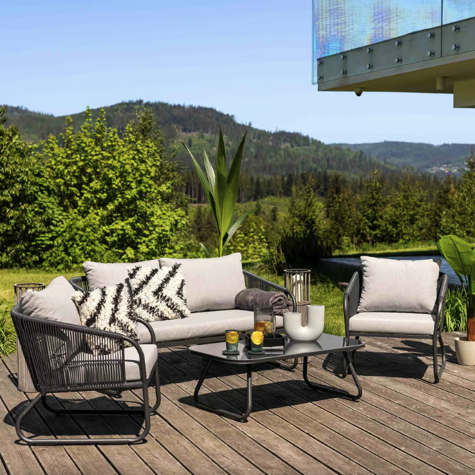 Комплект садових меблів Di Volio Paso сірий Киев - изображение 5