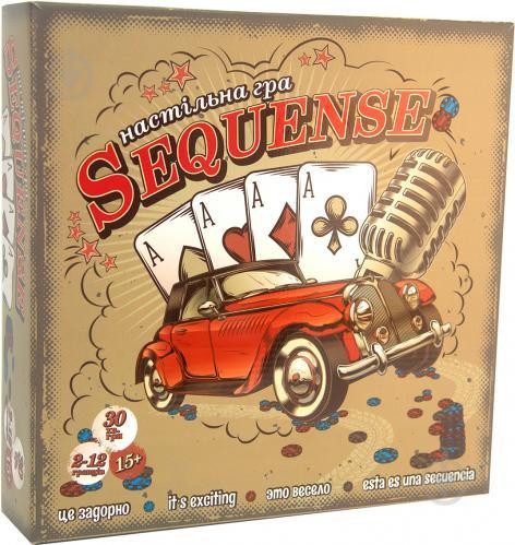 Настільна гра 30361 (укр) "Sequense", в кор-ці 30-30-7,5см, шт Київ - фото 1