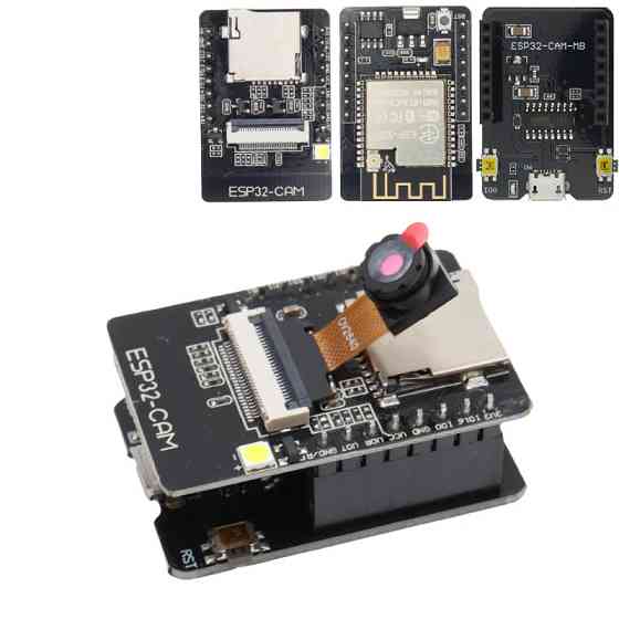 ESP32-Cam-MB Wi-Fi Bluetooth модуль с камерой OV2640, плата разработчика для IoT и видеопроектов Киев