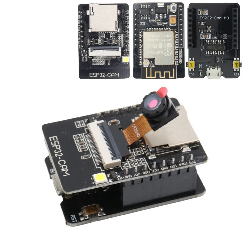 ESP32-Cam-MB Wi-Fi Bluetooth модуль с камерой OV2640, плата разработчика для IoT и видеопроектов Киев - изображение 6