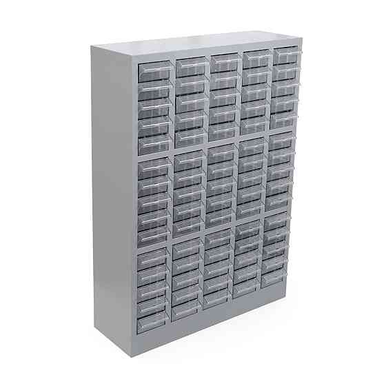 Металлический ящик для радиодеталей, 1150 х 740 х 240 мм, 75 отделений Киев