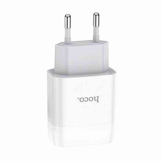 Мережевий зарядний пристрій HOCO C72A Glorious single port charger White Киев